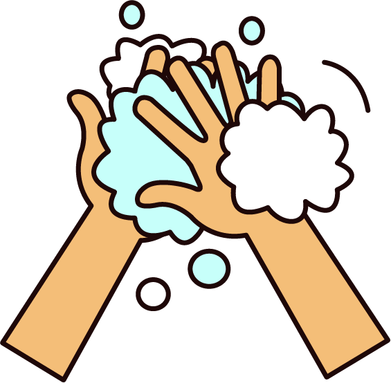 Washing Hands Clipart Png (565x554)