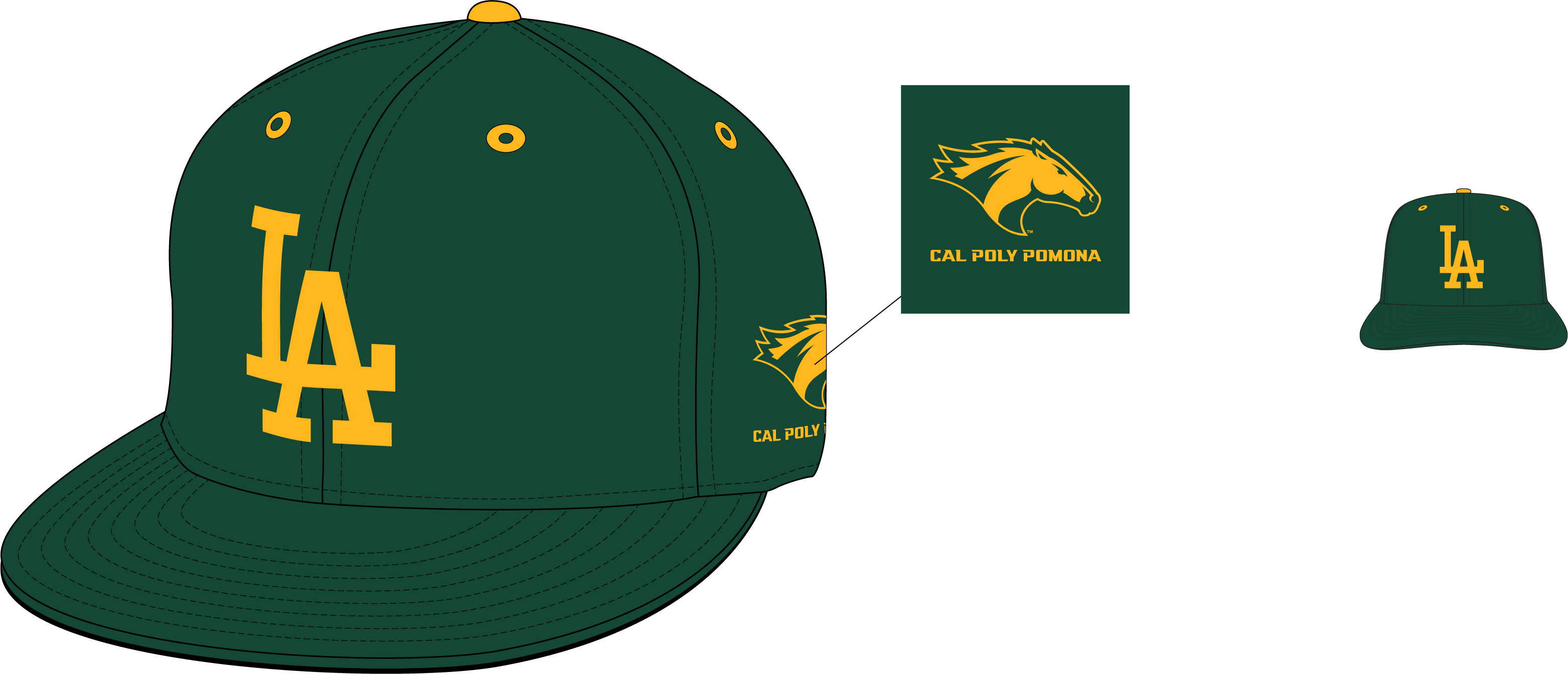 A Cal Poly Pomona Hat Will Be Offered May 23 When The - Cal Poly Pomona Broncos (3126x1344)