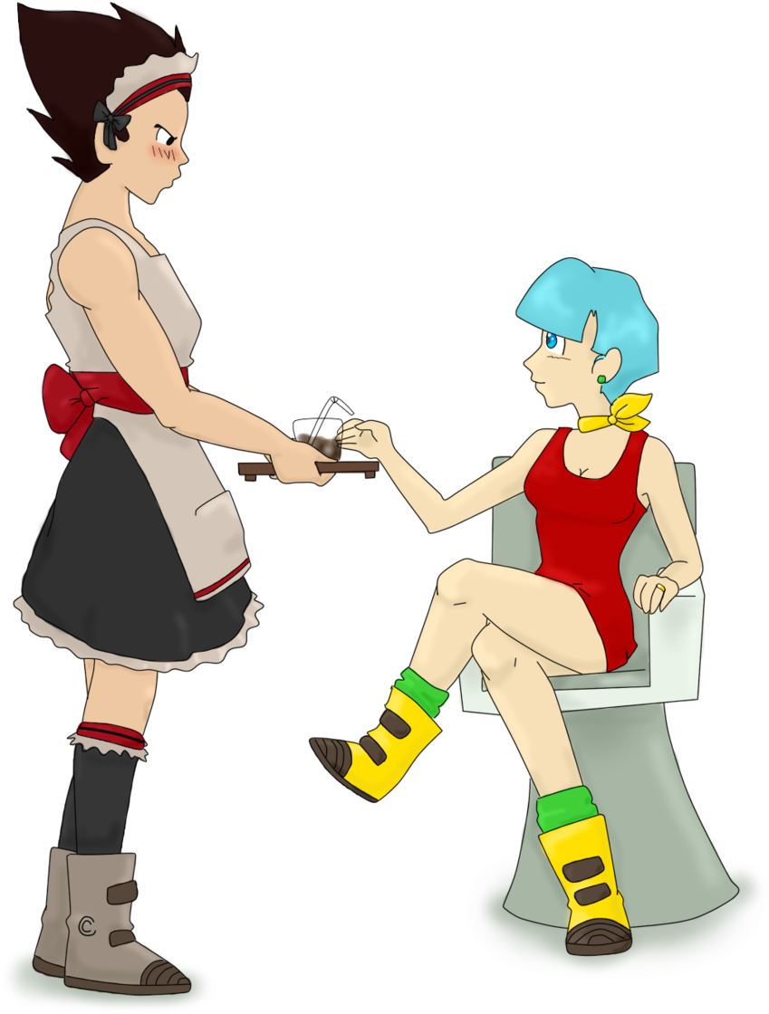 Bulma's Maid By Jack5on Bulma's Maid By Jack5on - Bulma (900x1196)