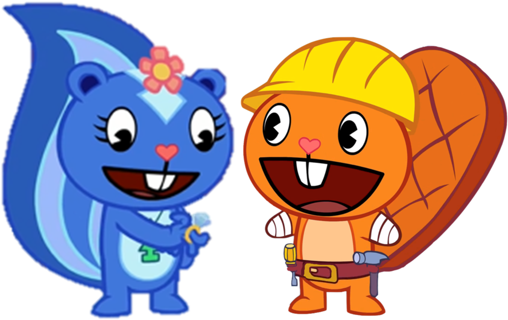 Handy X Petunia - Happy Tree Friends Petunia (1024x705)