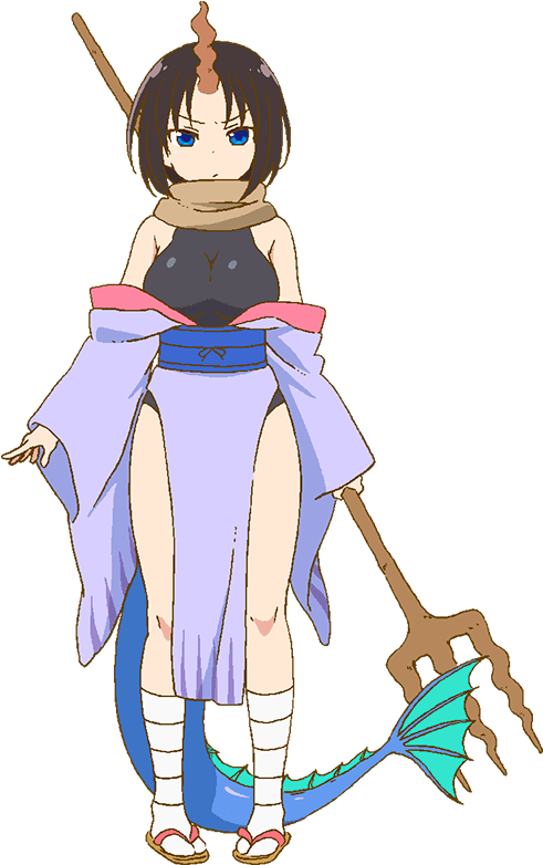 Elma Dragon Maid - Miss Kobayashi's Dragon Maid Elma (531x818)