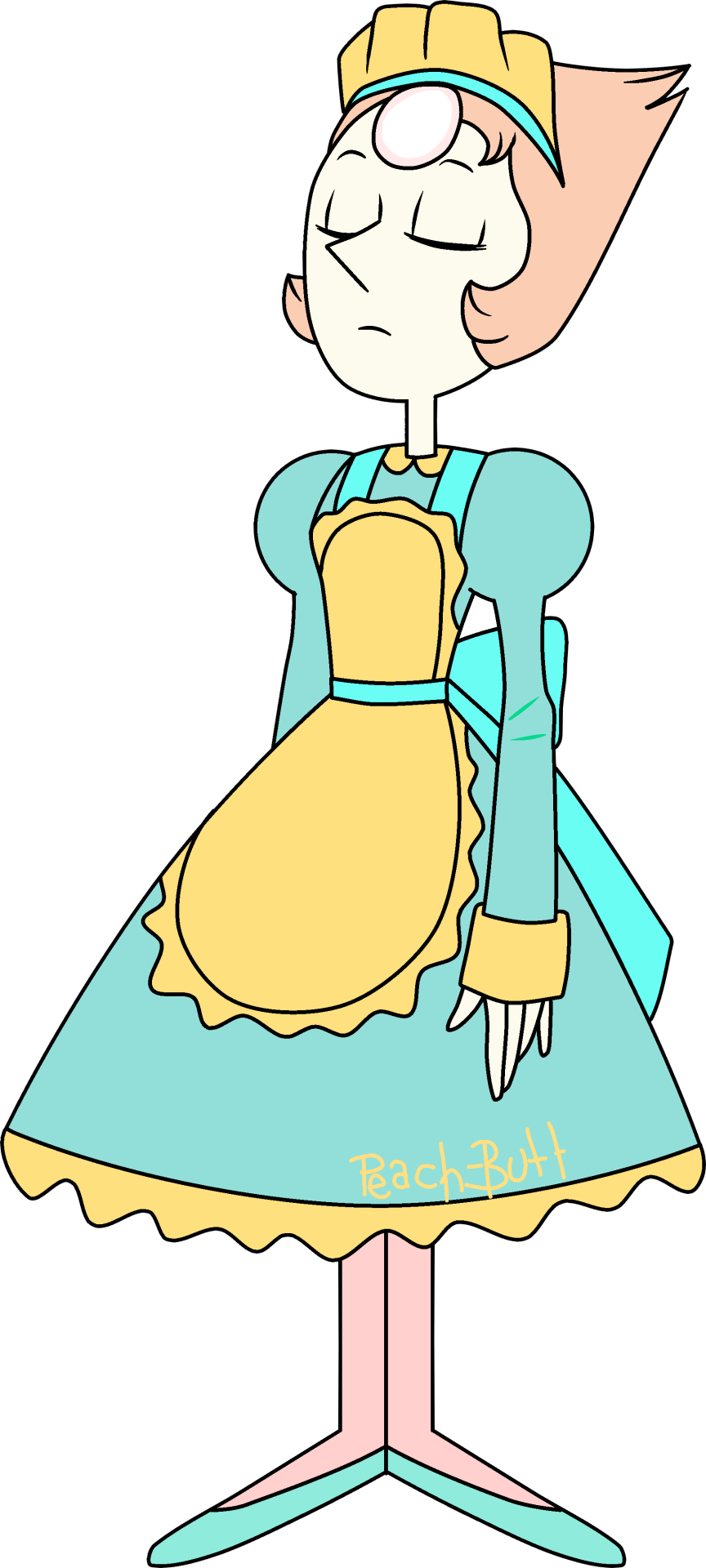 Clothing Clip Art Human Behavior Male Product Standing - Steven Universe Yellow Pearl Base (864x1920)