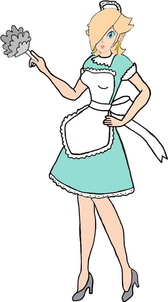 Rosalina As A French Maid By Darthranner83 - Deviantart Alice Mitchell (782x990)