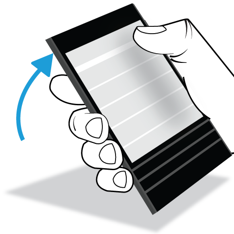 Blackberry Device Showing The Device Being Picked Up - Blackberry Passport (480x480)