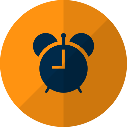 Yellow, Wake, Up Icon - Icon (512x512)