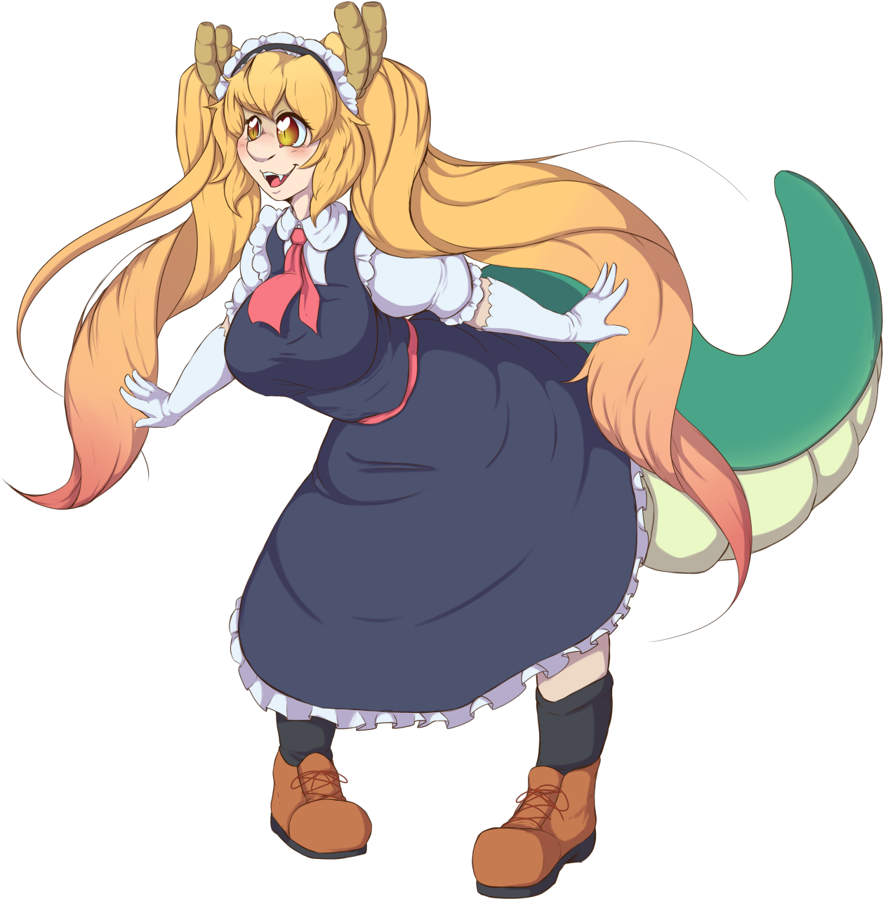 Kobayashi-san Chi No Maid Dragon Maid Dragon Miss Kobayashi's - Miss Kobayashi's Dragon Maid (1280x1304)