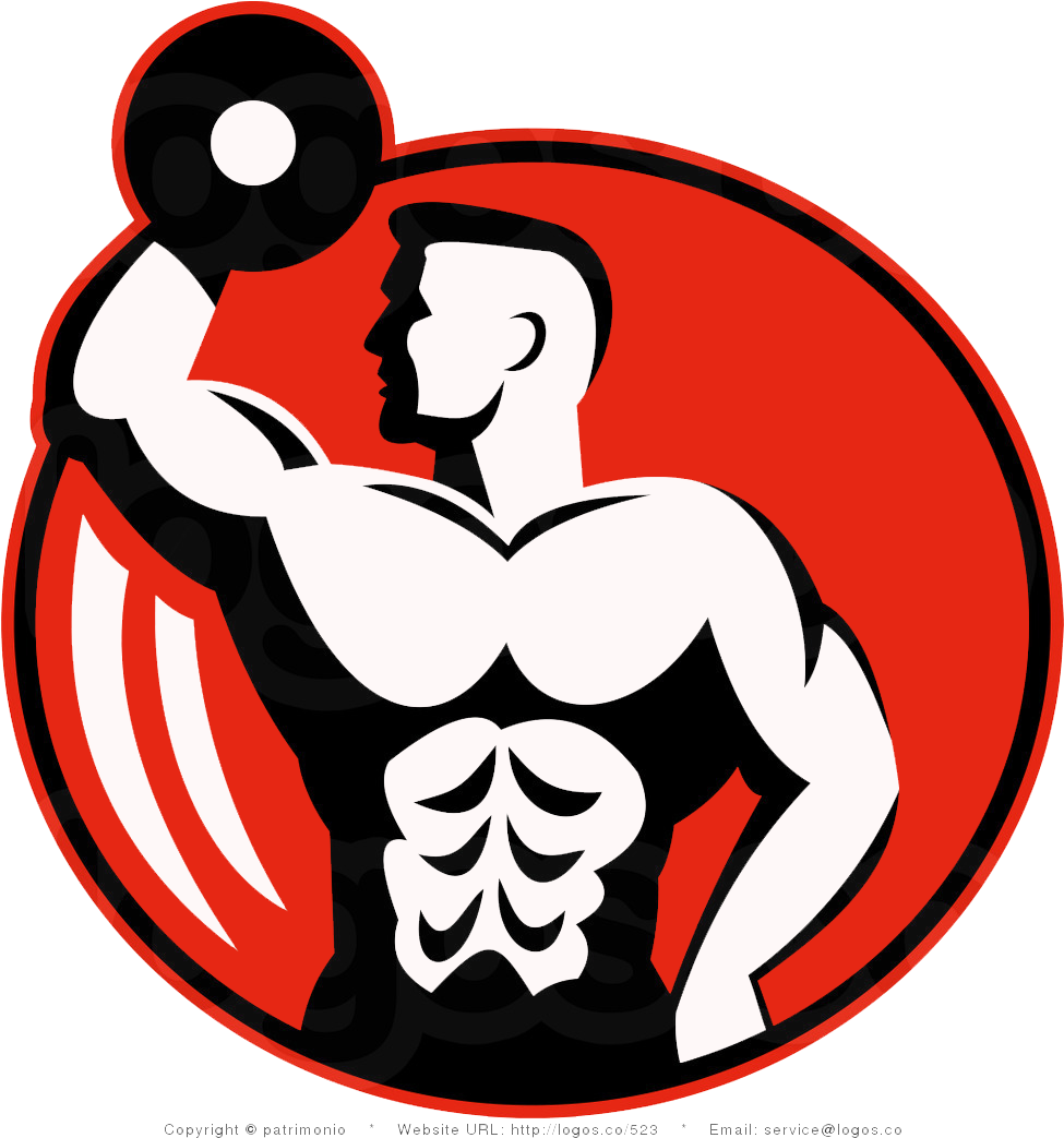 Fitness Centre Logo Bodybuilding Clip Art - 3d Budy Building Logo (1024x1044)