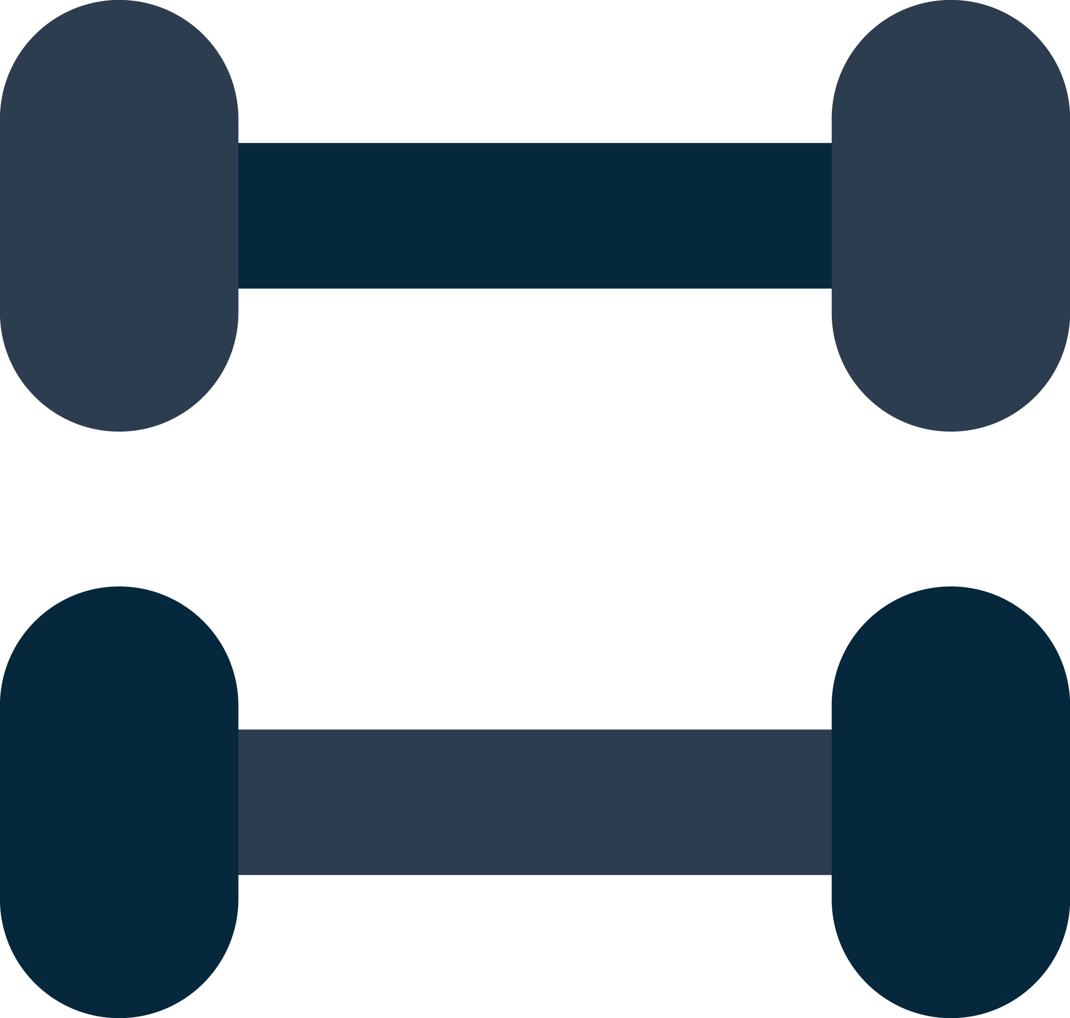 Dumbbell Euclidean Vector - Dumbbell Euclidean Vector (2143x2038)