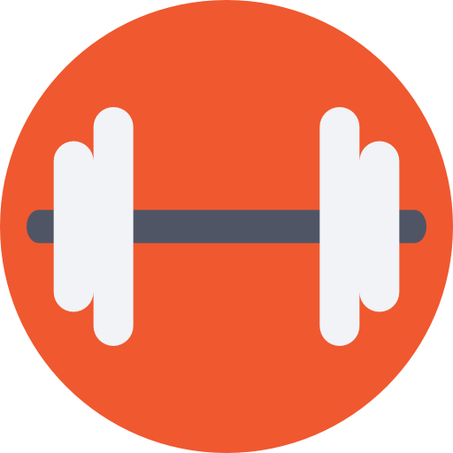 Dumbbell Free Icon - Dumbbell (512x512)