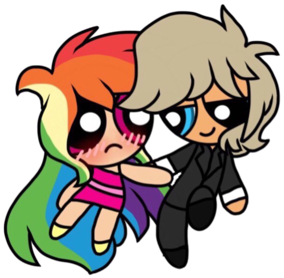 Dash And Dumbbell Ppg Style By Artistcoolpony - Cartoon (858x822)