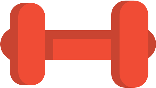 Dumbbell Free Icon - Gym (512x512)