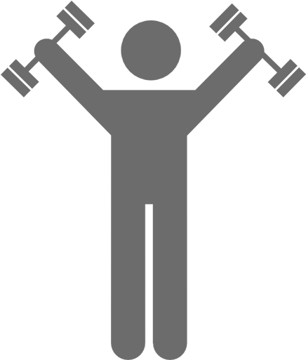 Dumbbell Exercise Icons - Transparent Background Exercise Icon (512x512)