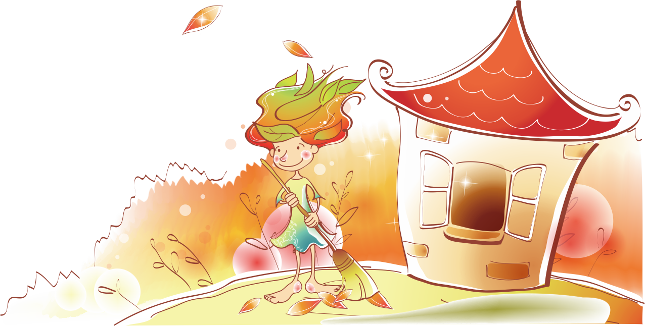 Outside Cabin Cleaning Leaves Elf - Outside Cabin Cleaning Leaves Elf (1276x646)