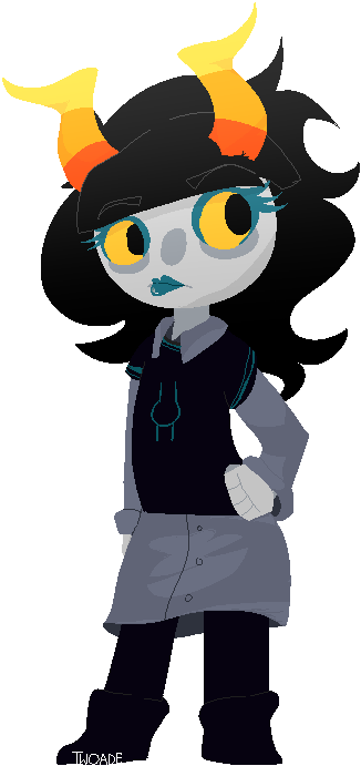 Prissy Trash Can By Twoade - Cartoon (400x700)