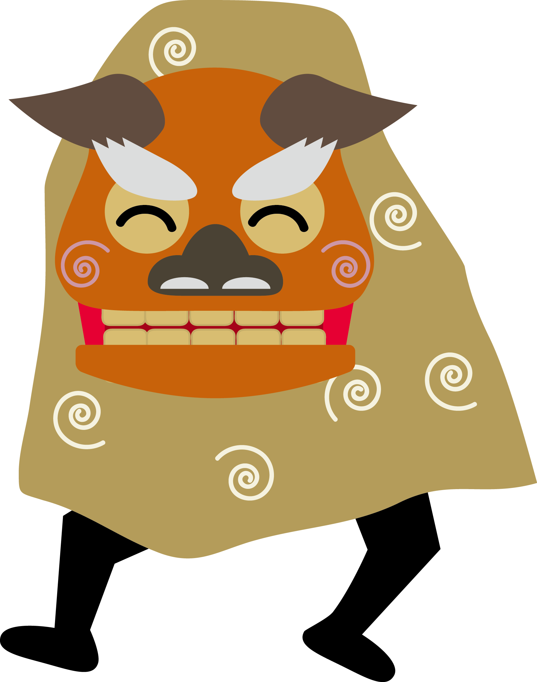 Kokeshi * Chinesa * Asian - Illustration (1776x2256)