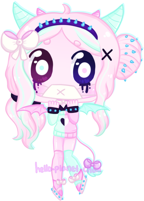 Cthonicsquid By Hello Planet Chan - Cartoon (600x729)