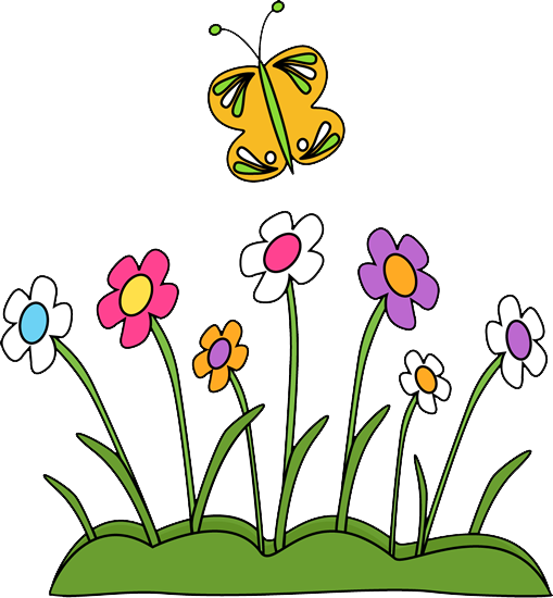 Garden And Butterfly - Spring Find A Word Puzzle (509x550)