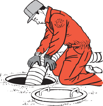 28 Collection Of Drain Cleaner Clipart - Drainage Clipart (342x355)