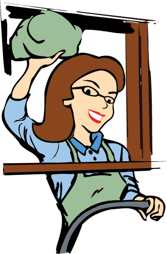 We Are A Custom Cleaning Service, Which Means We Will - Cleaning Windows (331x504)