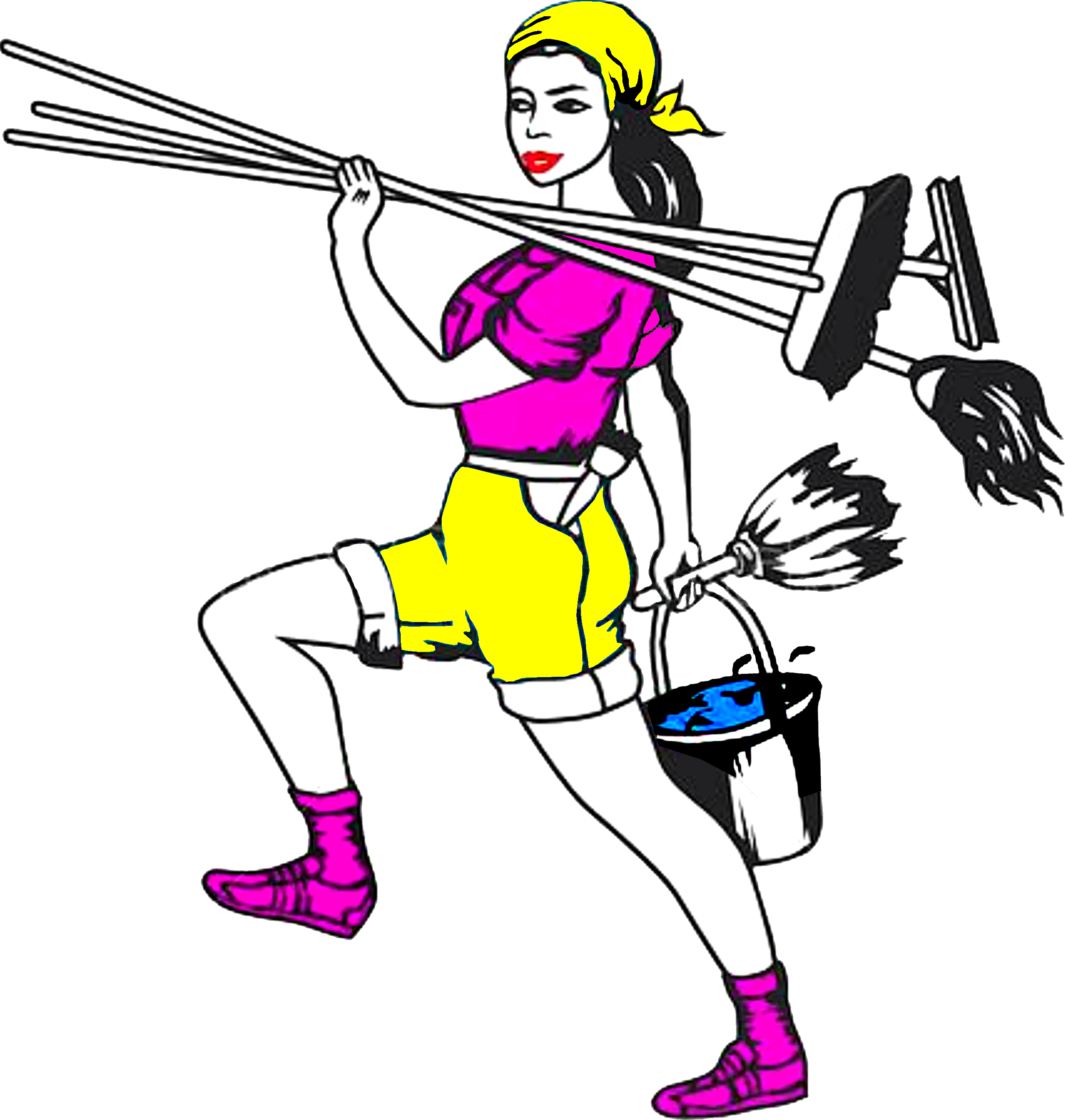 Cleaning Cleaner Housekeeping Maid Service Clip Art - Cleaning Cleaner Housekeeping Maid Service Clip Art (2493x2620)
