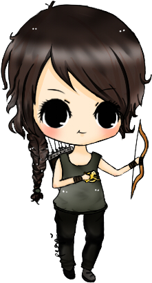 Related Categories - Katniss Chibi (300x450)