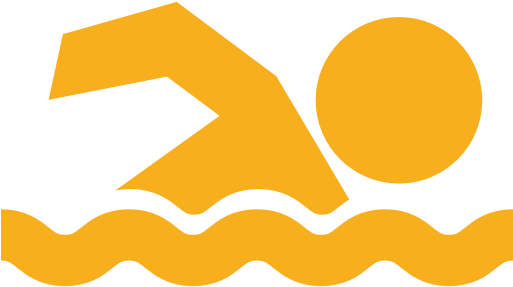 Pools Cleaning - Swimming Team Silhouette (512x512)