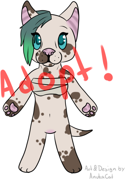 - - - Adopt - - - French Bulldog [closed] By Anukacat - Cartoon (600x780)