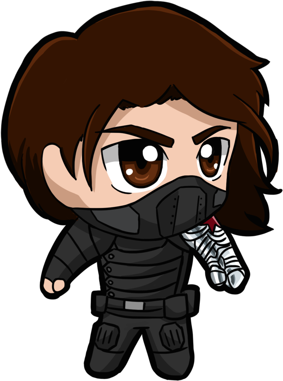 Bucky Barnes Captain America Drawing Cartoon - Bucky Barnes Cartoon Drawing (1024x1325)