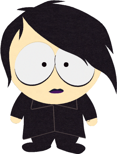 Firkle Smith - South Park Goth Kids Firkle (500x540)
