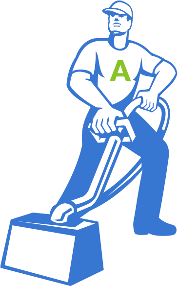 Cleaning Services - Carpet Cleaning Logo (364x743)