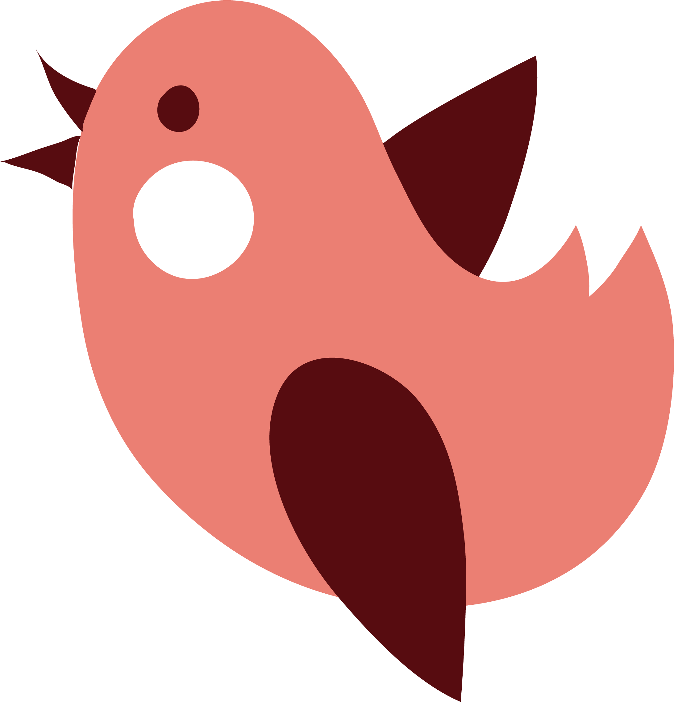 Bird Flight Clip Art - Cartoon Flying Bird Clipart (3528x2929)