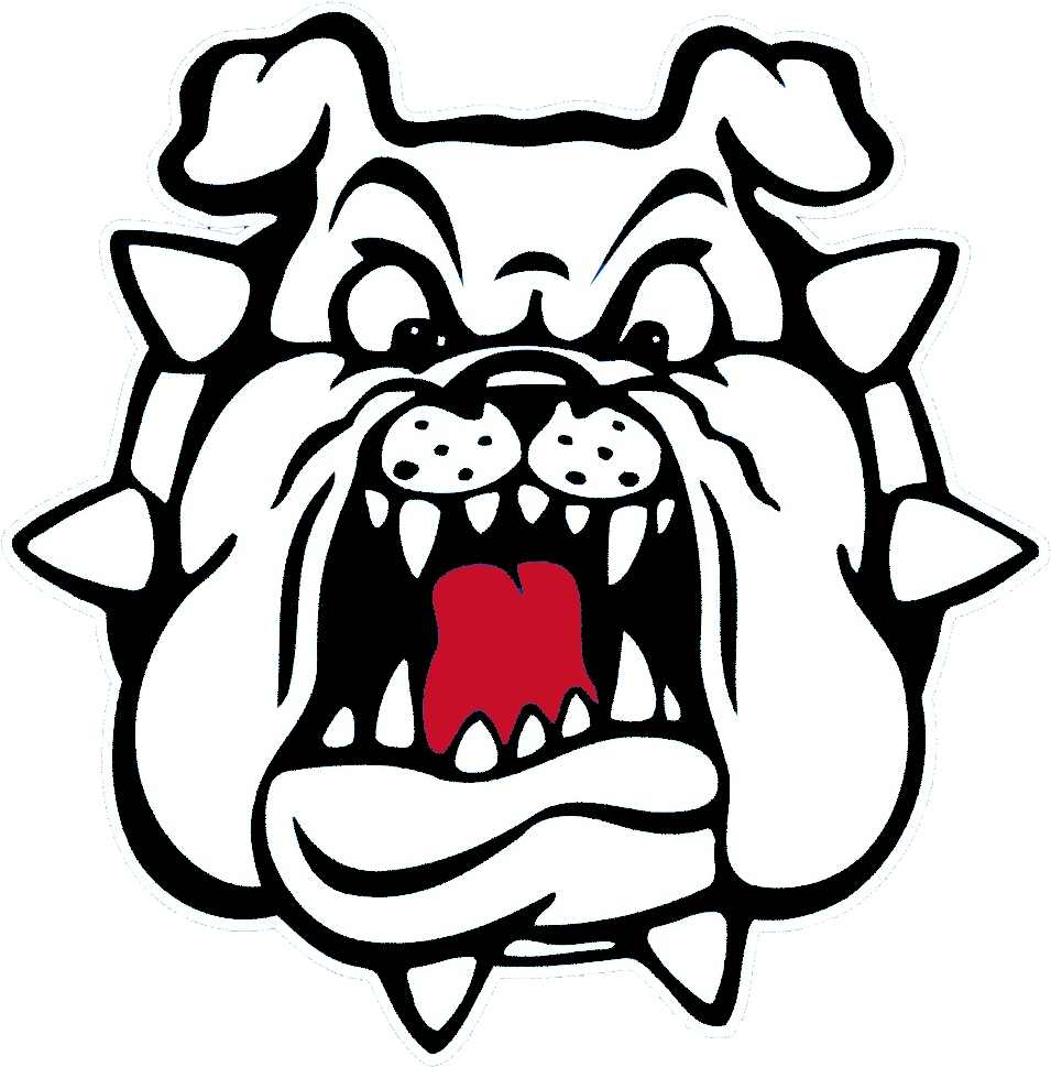 Bulldog Bull Dog Clip Art Clipart Image - Fresno State Bulldog Logo (1365x1024)