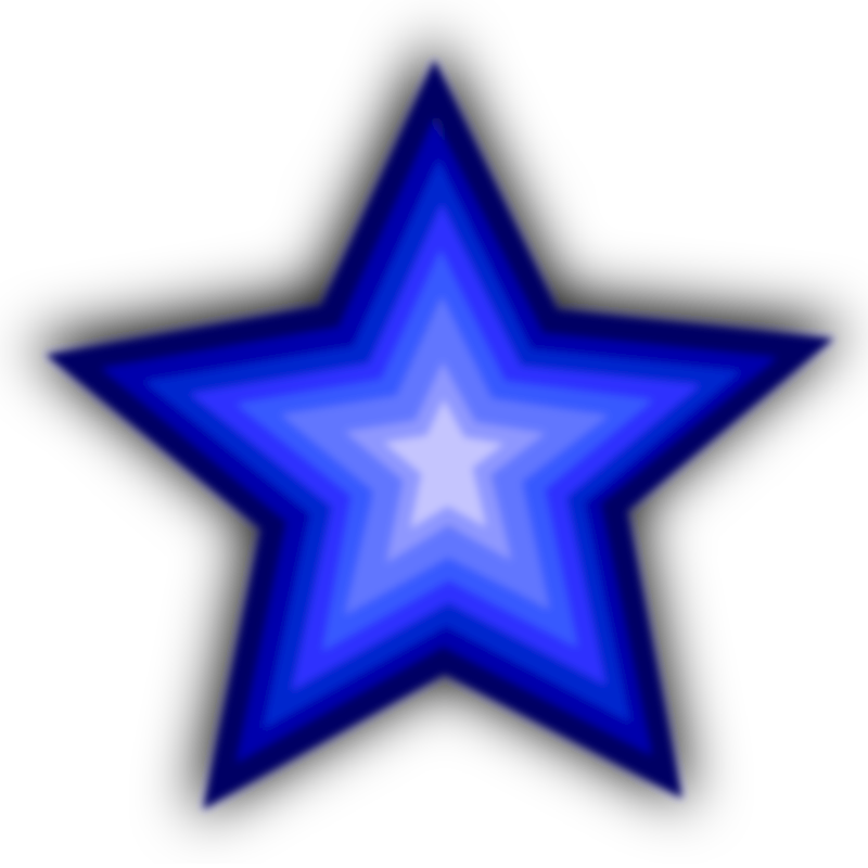 Shooting Star Clipart Coloured Star - Transparent Background Star Clipart (800x800)