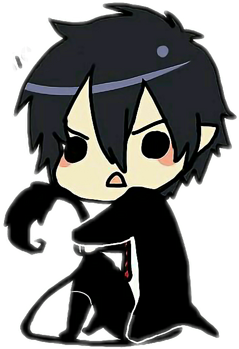 Report Abuse - Blue Exorcist Rin Chibi (474x692)