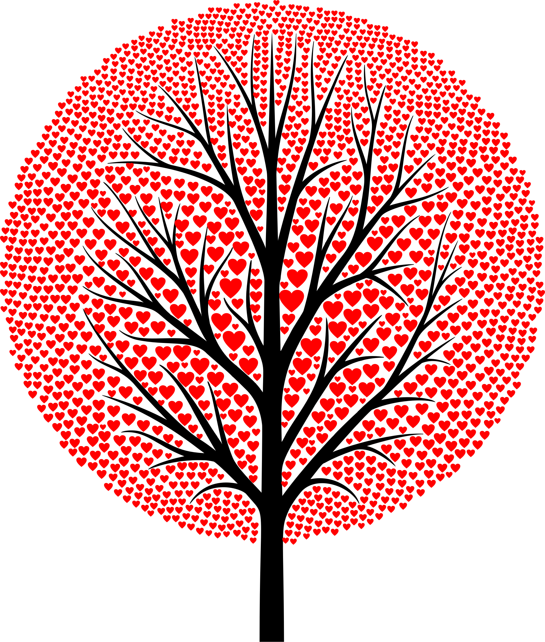 Hearts Tree - Hearts Tree (1912x2254)