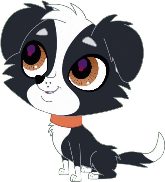 Lps Border Collie 5 Vector By Emilynevla - Cartoon (912x839)