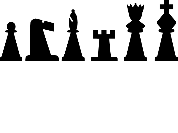 Chess Pieces Set Clip Art At Clker Com Vector Clip - Chess (600x448)