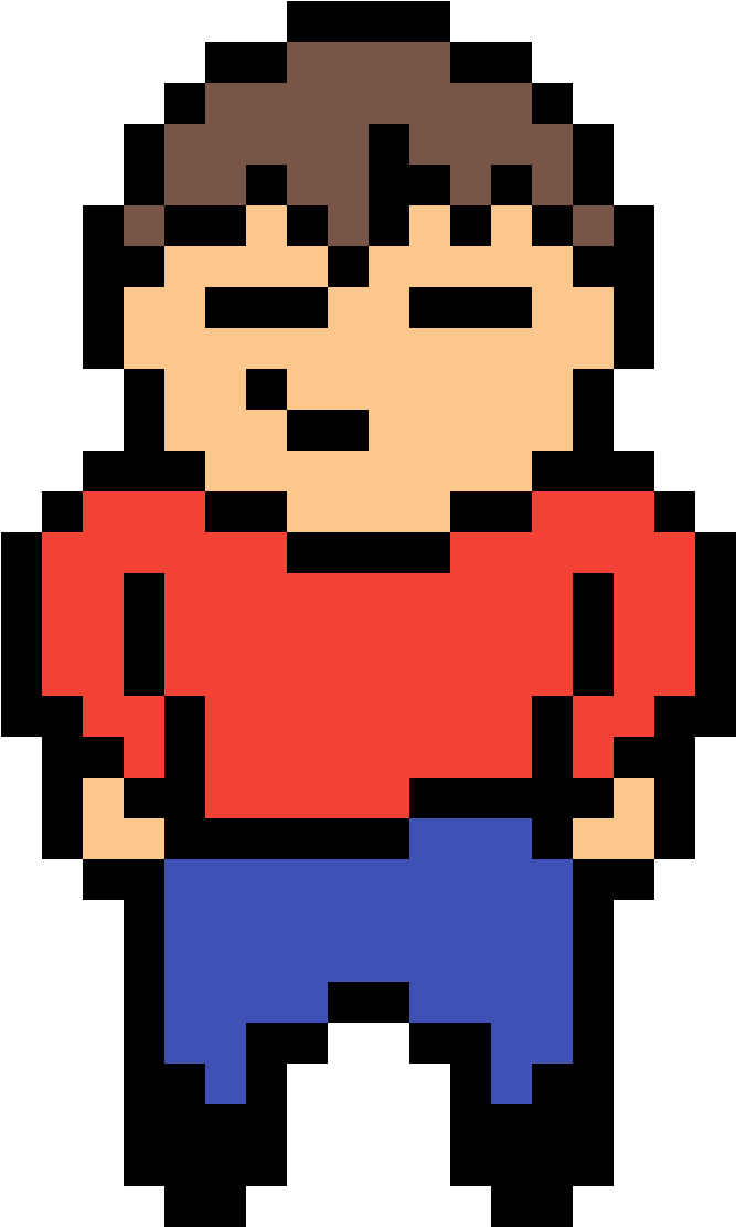 Second Ever Pixel Art Character - Minecraft Pixel Art South Park Stan (1184x1184)