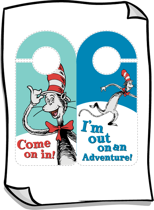 Cat In The Hat Clip Art Free - Cat In The Hat Knows (498x678)