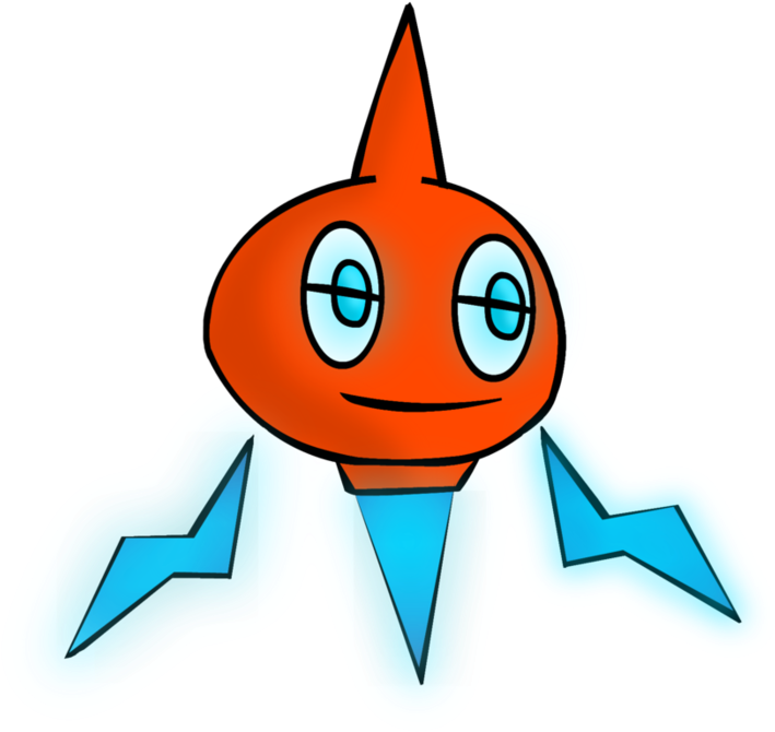 Rotom Fan-art By Xnarem - Rotom Fan-art By Xnarem (894x894)