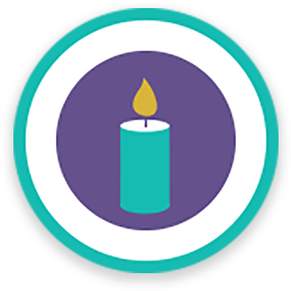 Spiritual Advisors Or People In Your Faith Community - Birthday Candle (495x465)