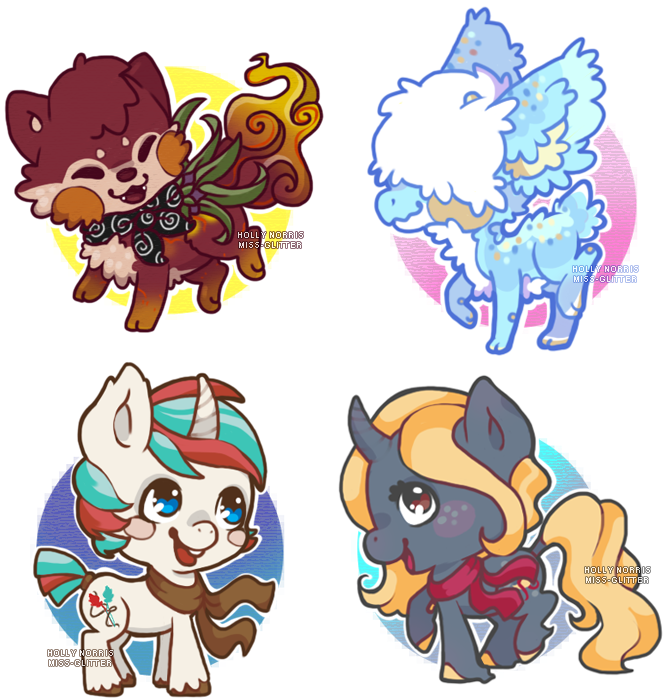 #05 #08 By Miss Glitter - Cartoon (676x711)