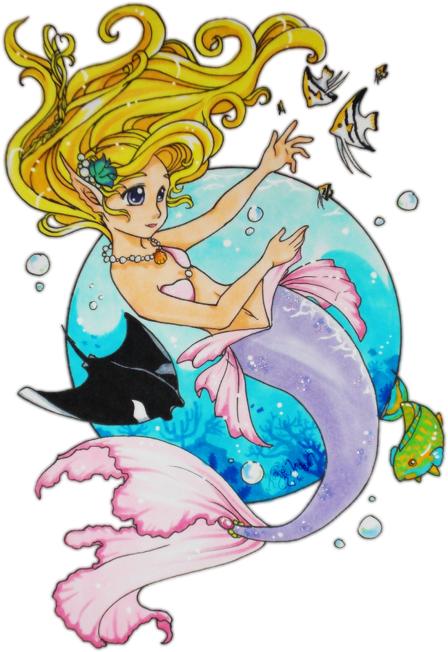 Art Mermaid Graphic Design - Art Mermaid Graphic Design (733x1006)