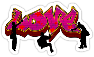 Stickers Tags - Love Graffiti Png (375x360)