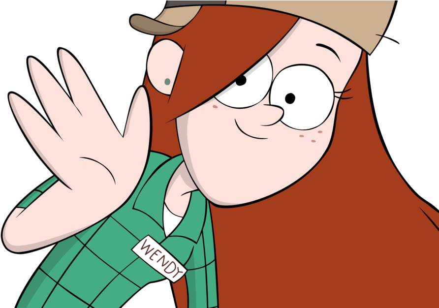 Don't Leave Me Hangin Vector By Mrockz - Gravity Falls Wendy (900x625)