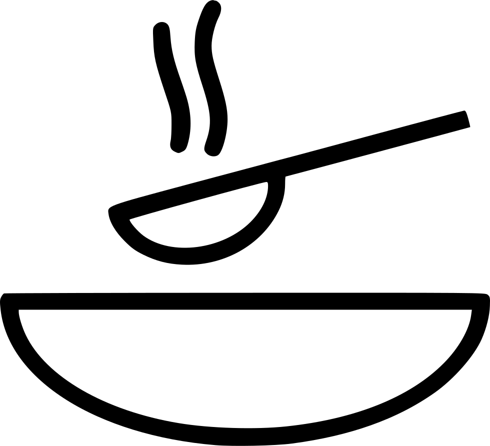 Bowl Hot Soup Spoon Comments - Food (980x892)