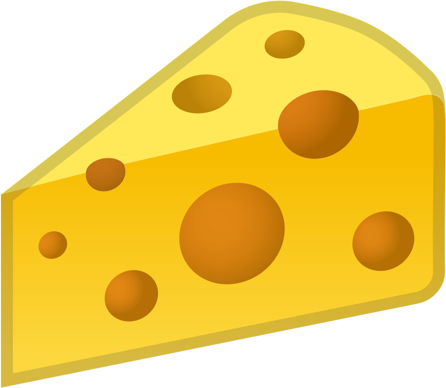 Cheese Wedge Icon - Google Cheese Emoji (1024x1024)