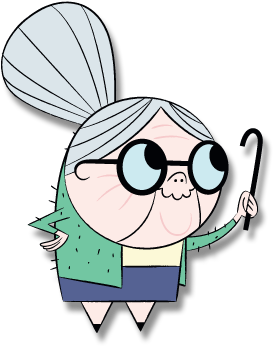 Madame Foster0 - Fosters Home For Imaginary Friends Old Lady (293x462)