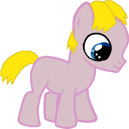 Mlp Oc- Potato Chipp By Bigpurplemuppet99 - Mlp Base Filly (449x469)