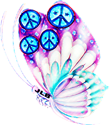 ☮butterfly/jlb - Circle (420x464)